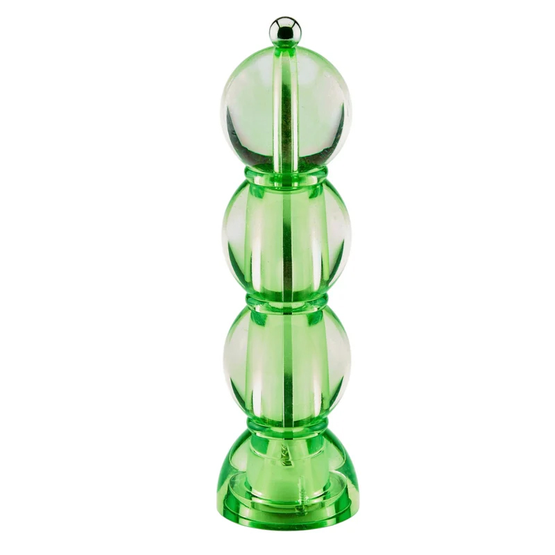 Addison Ross Icy Bobbin Salt or Pepper Mill, Green