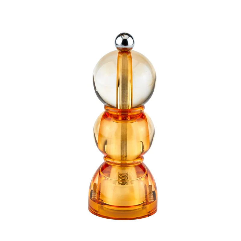 Addison Ross Icy Mini Bob Salt or Pepper Mill, Orange