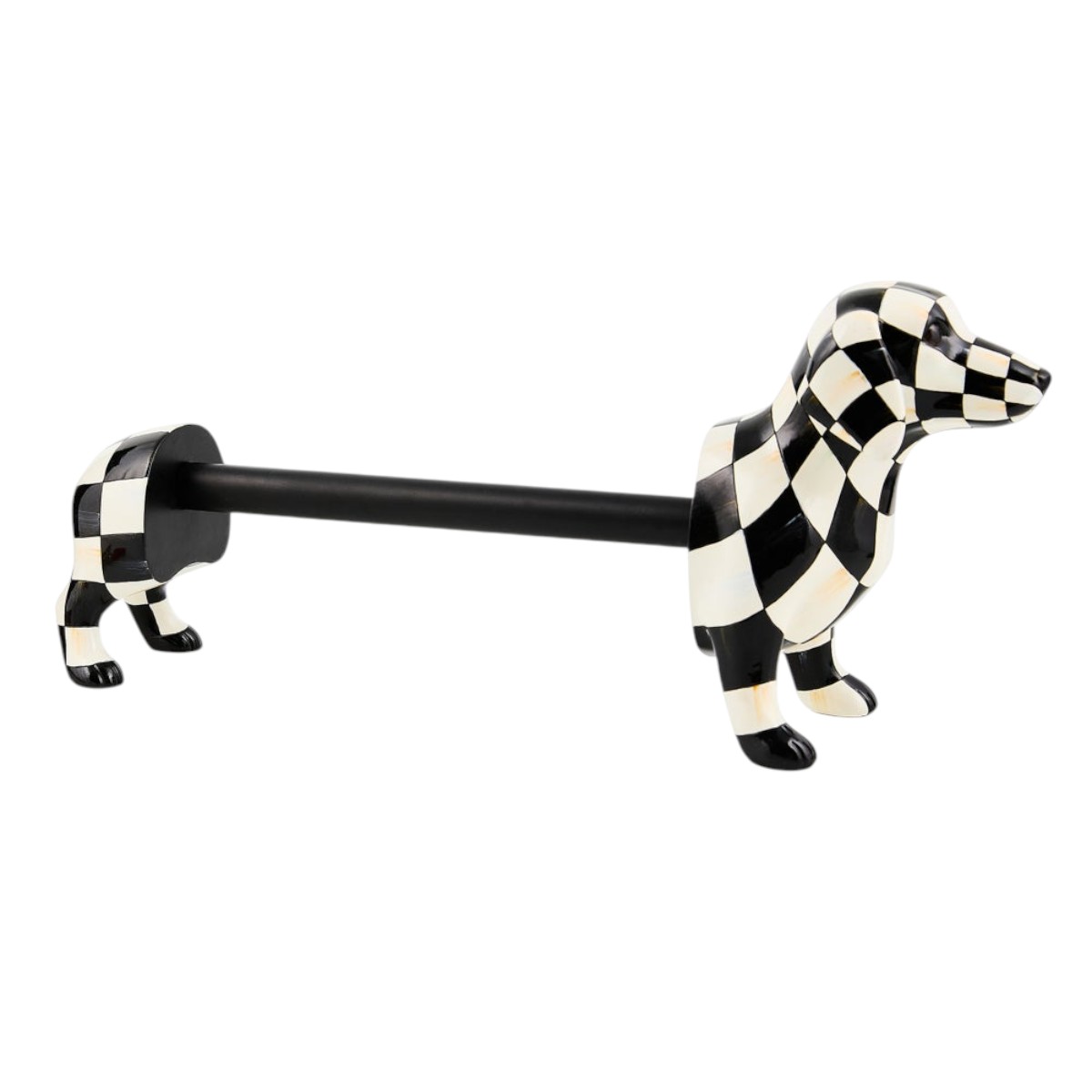 MacKenzie-Childs Dachshund Paper Towel Holder