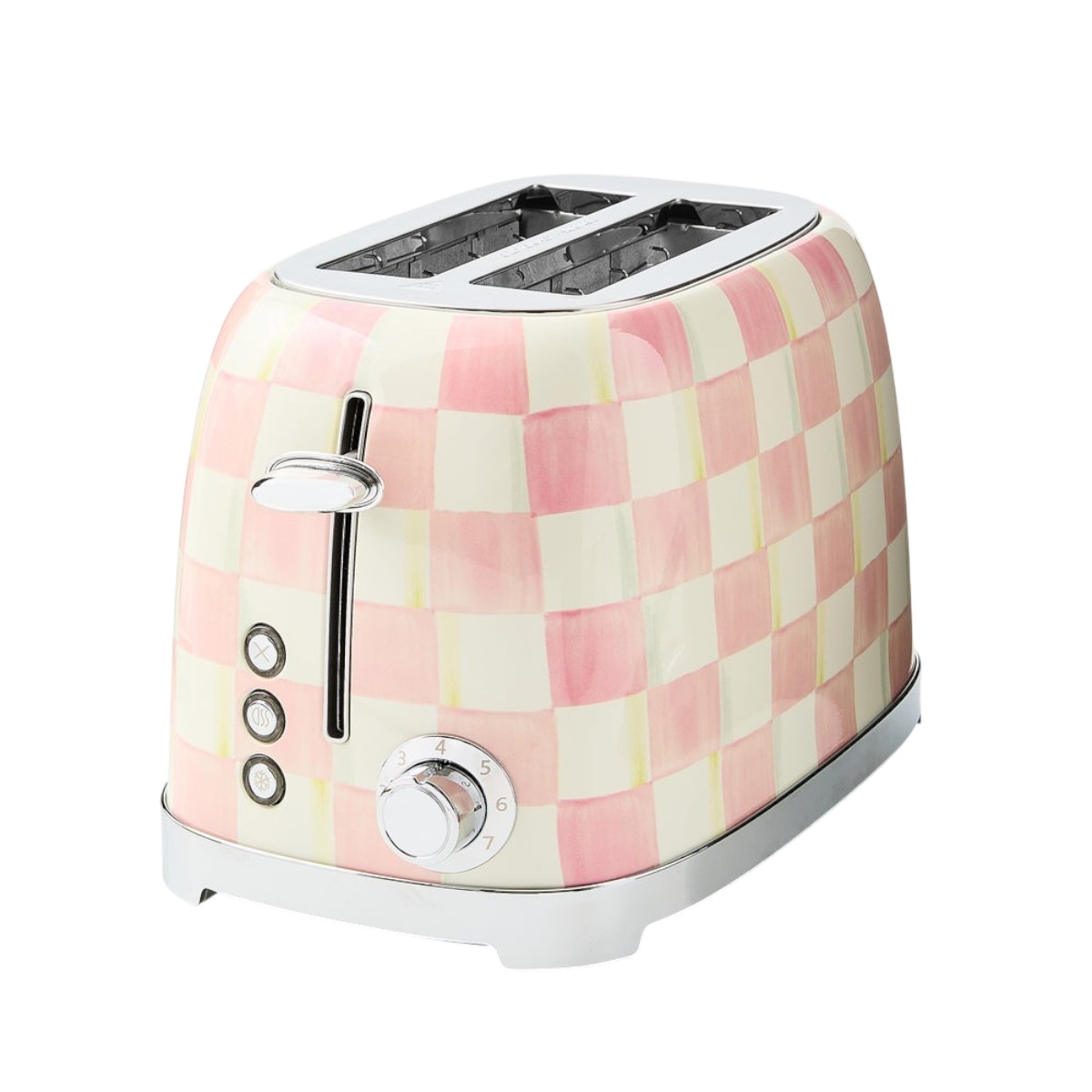 MacKenzie-Childs 2-Slice Toaster, Rosy Check