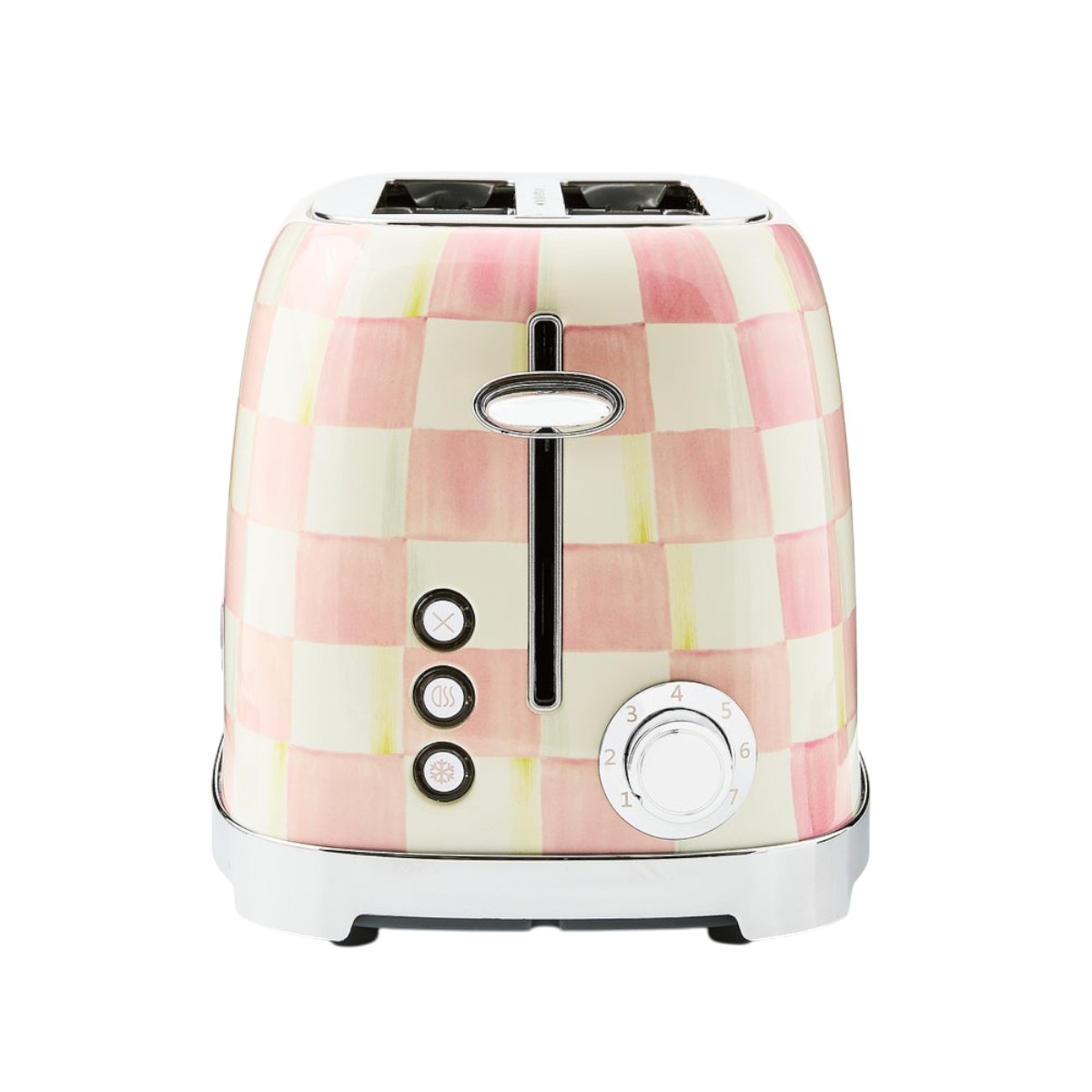 MacKenzie-Childs 2-Slice Toaster, Rosy Check