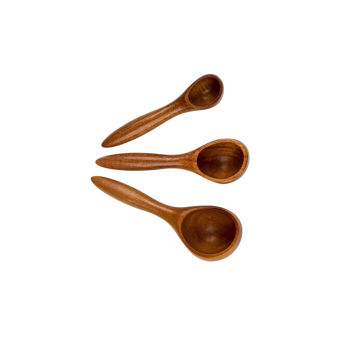 Nambe Breaking Bread Measuring Spoons with Canister
