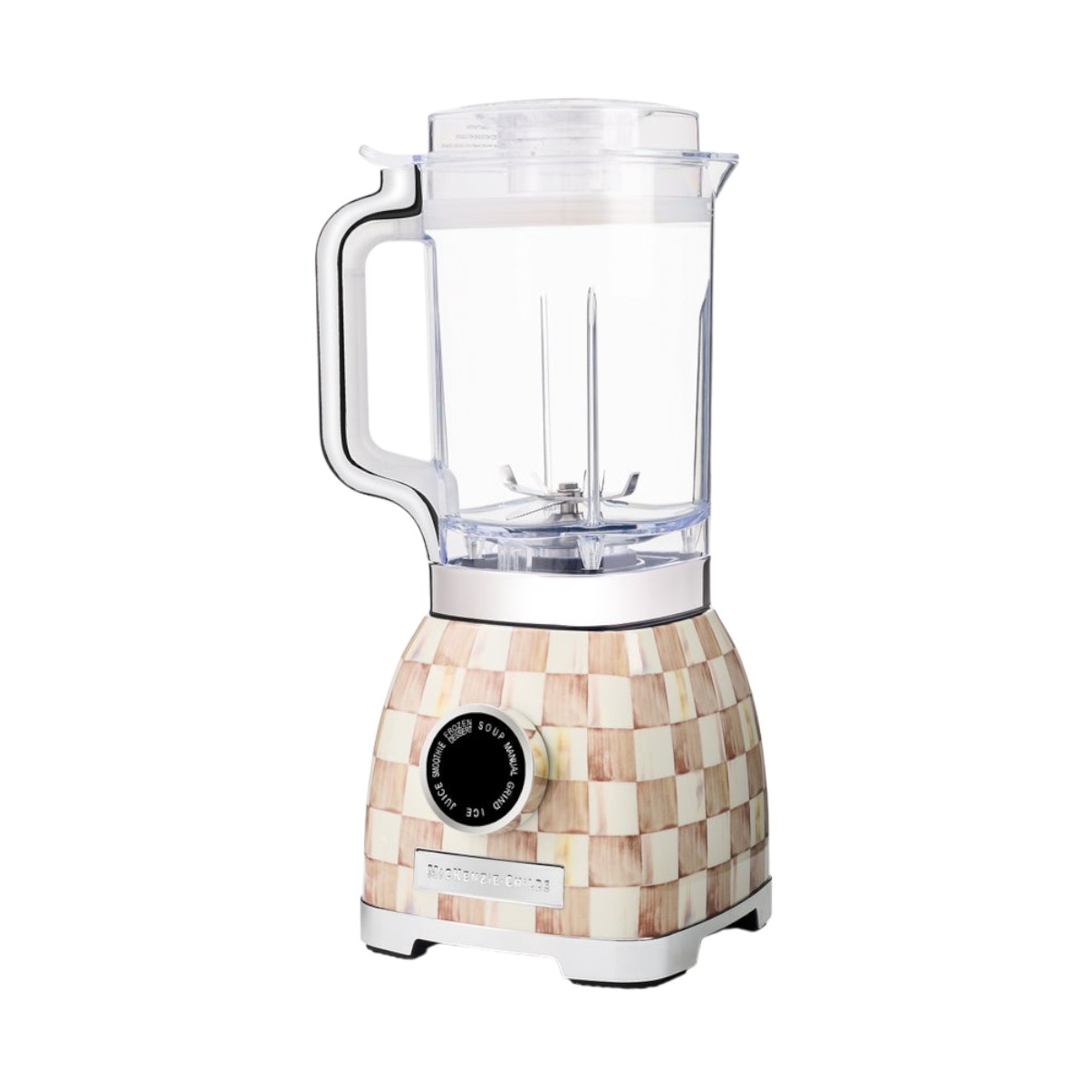 MacKenzie-Childs Blender, Mocha Check