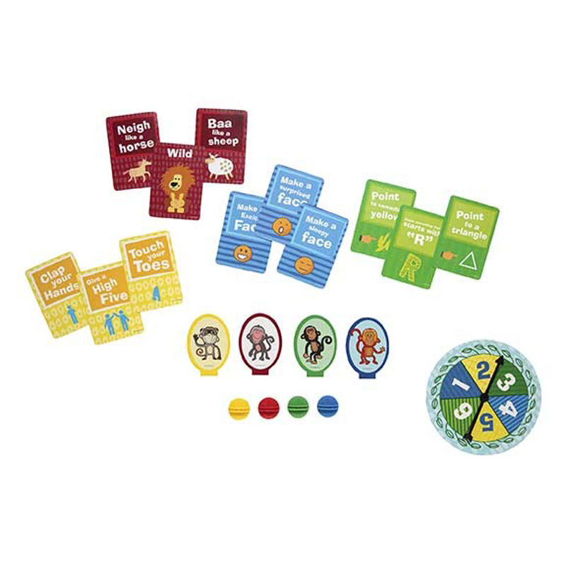 C.R. Gibson Board Game- Monkey Say, Monkey Do Game