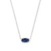 Kendra Scott Elisa Silver Necklace in 