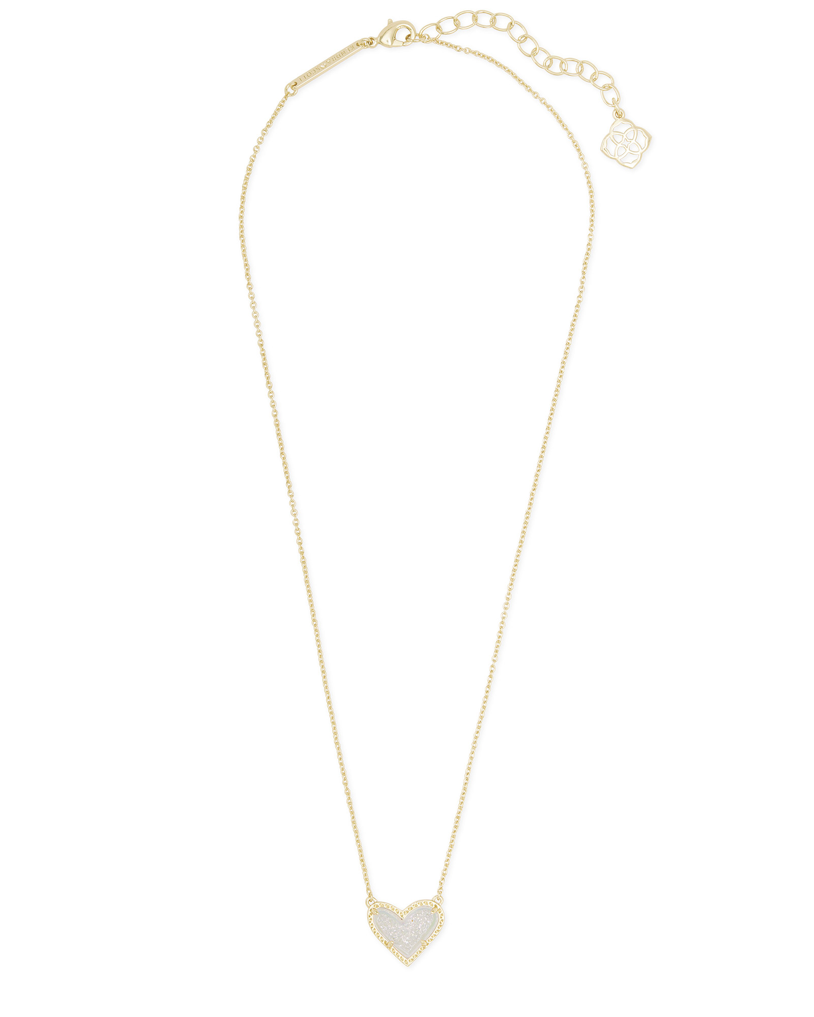 Kendra Scott Ari Gold Heart Pendant 