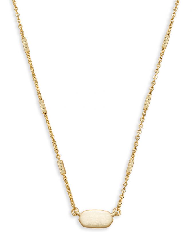 Kendra Scott Fern Short Strand Necklace, Gold