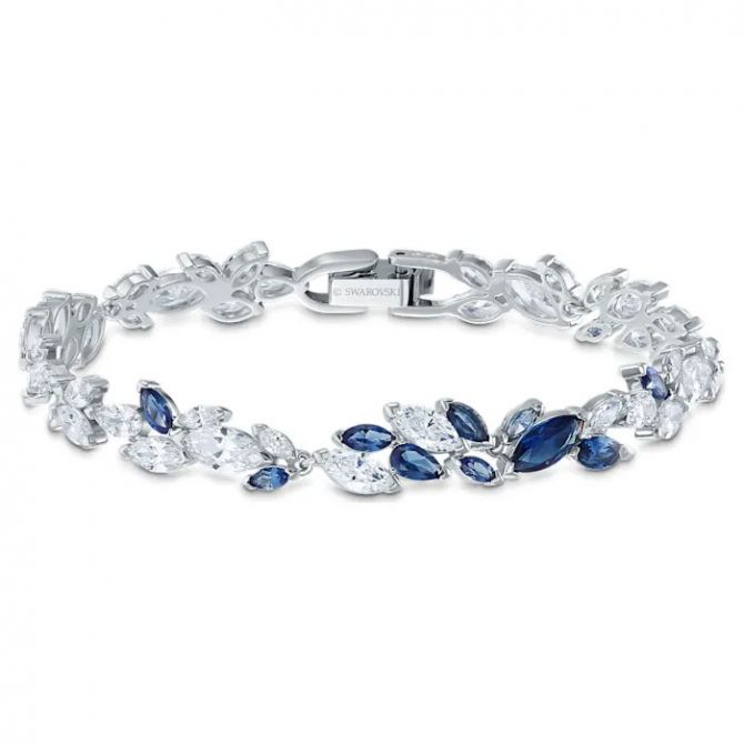 Swarovski Louison Bracelet, Blue