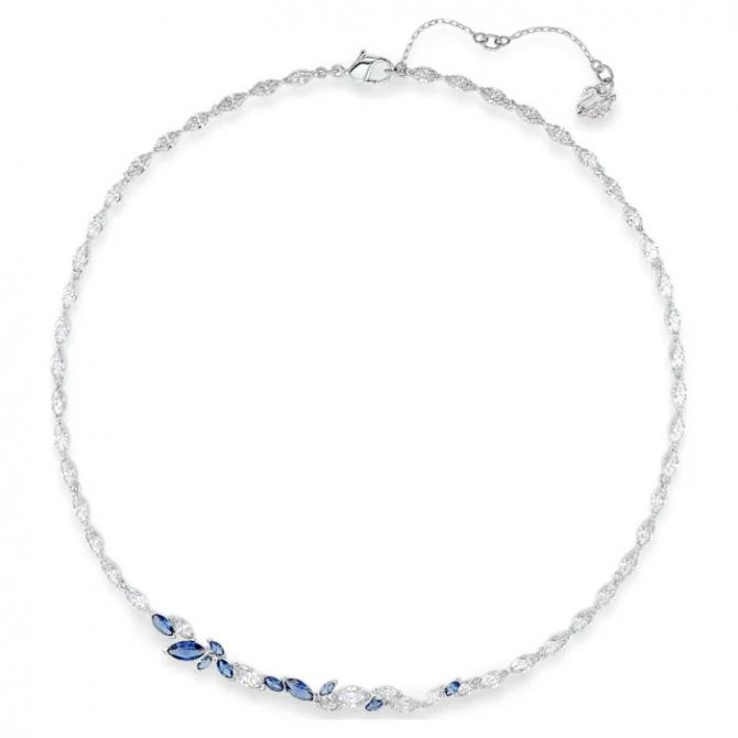 Swarovski Louison Necklace, Blue