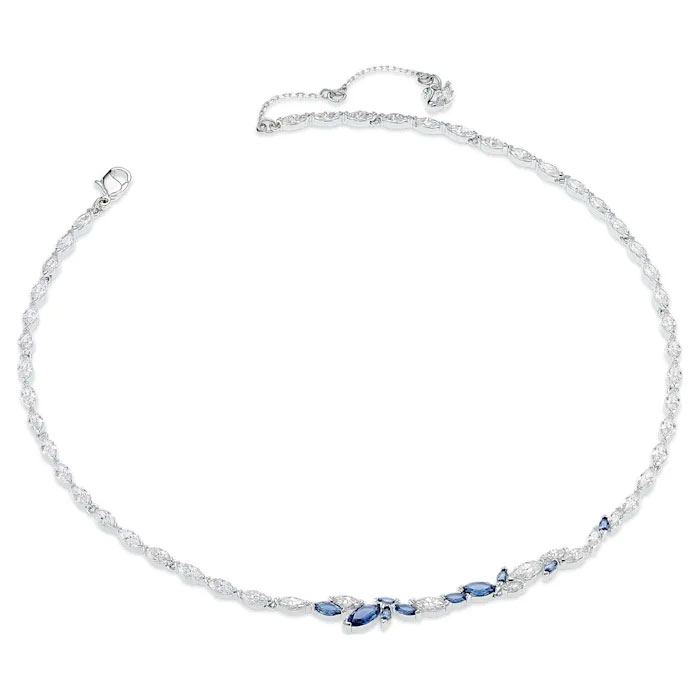 Swarovski Louison Necklace, Blue