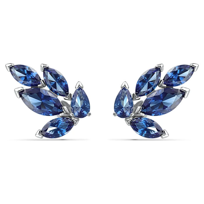 Swarovski Louison Stud Earrings, Blue