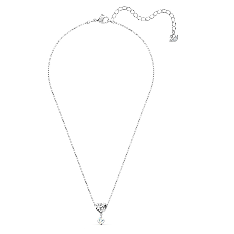 Swarovski Lifelong Heart Pendant, White