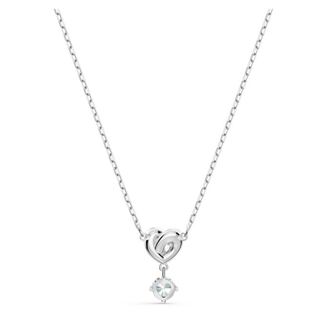 ♡s♡ Swarovski Lifelong Heart Pendant, White | 5517928 | Borsheims