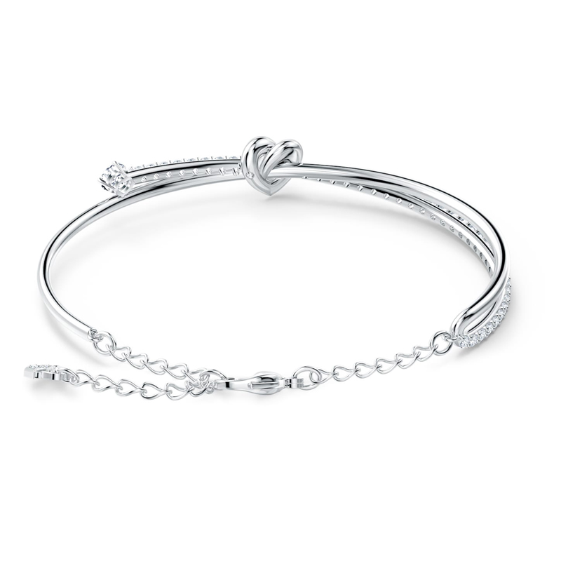 Swarovski Lifelong Heart Bangle, White