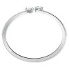Swarovski Attract Soul Heart Bangle, White