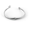 Swarovski Attract Soul Heart Bangle, White