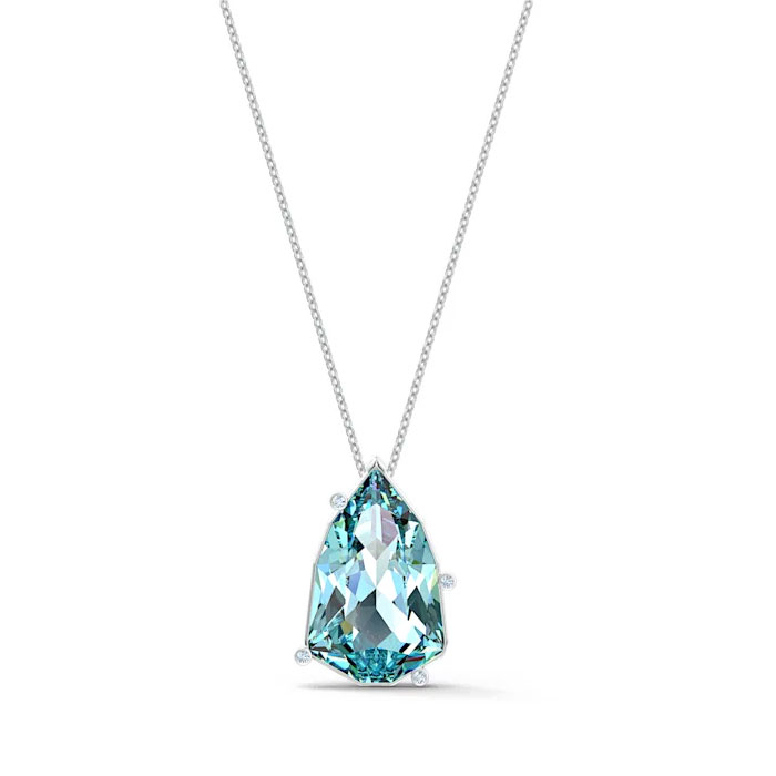 Swarovski Sunny Pendant, Aqua Green