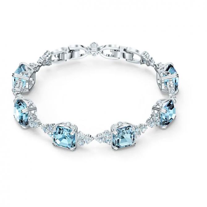 Swarovski Sparkling Bracelet, Aqua