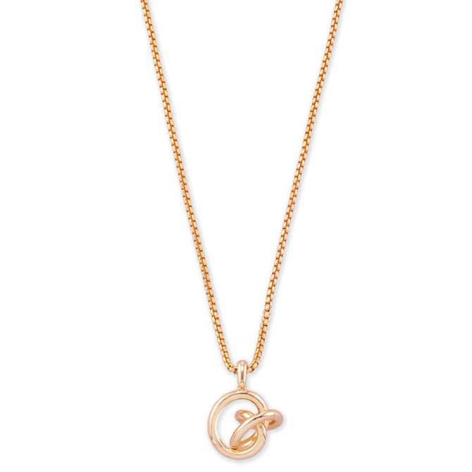Kendra Scott Presleigh Long Pendant in Rose Gold