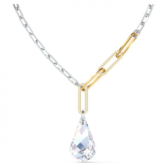 Swarovski So Cool Pendant, Mixed Metal