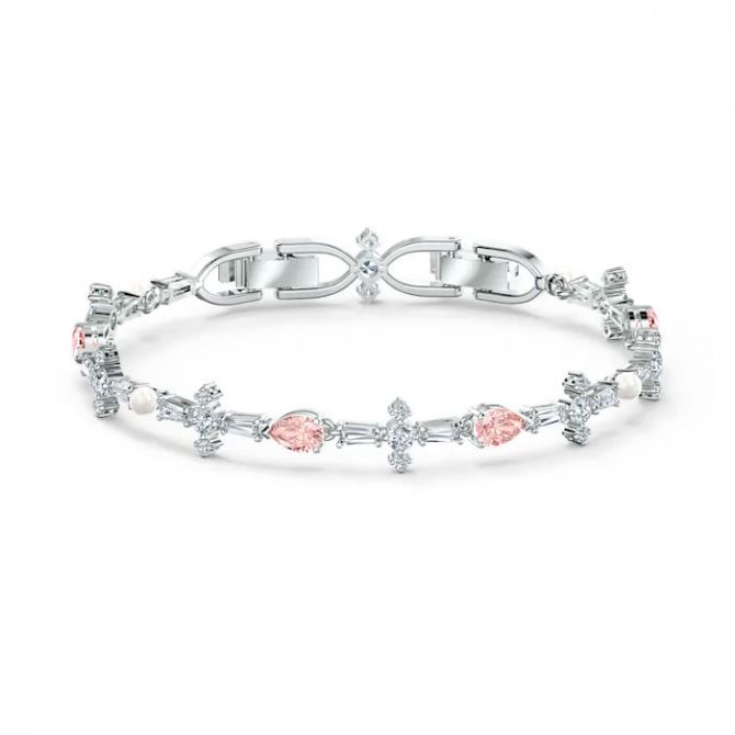 Swarovski bracelet sales pink stones
