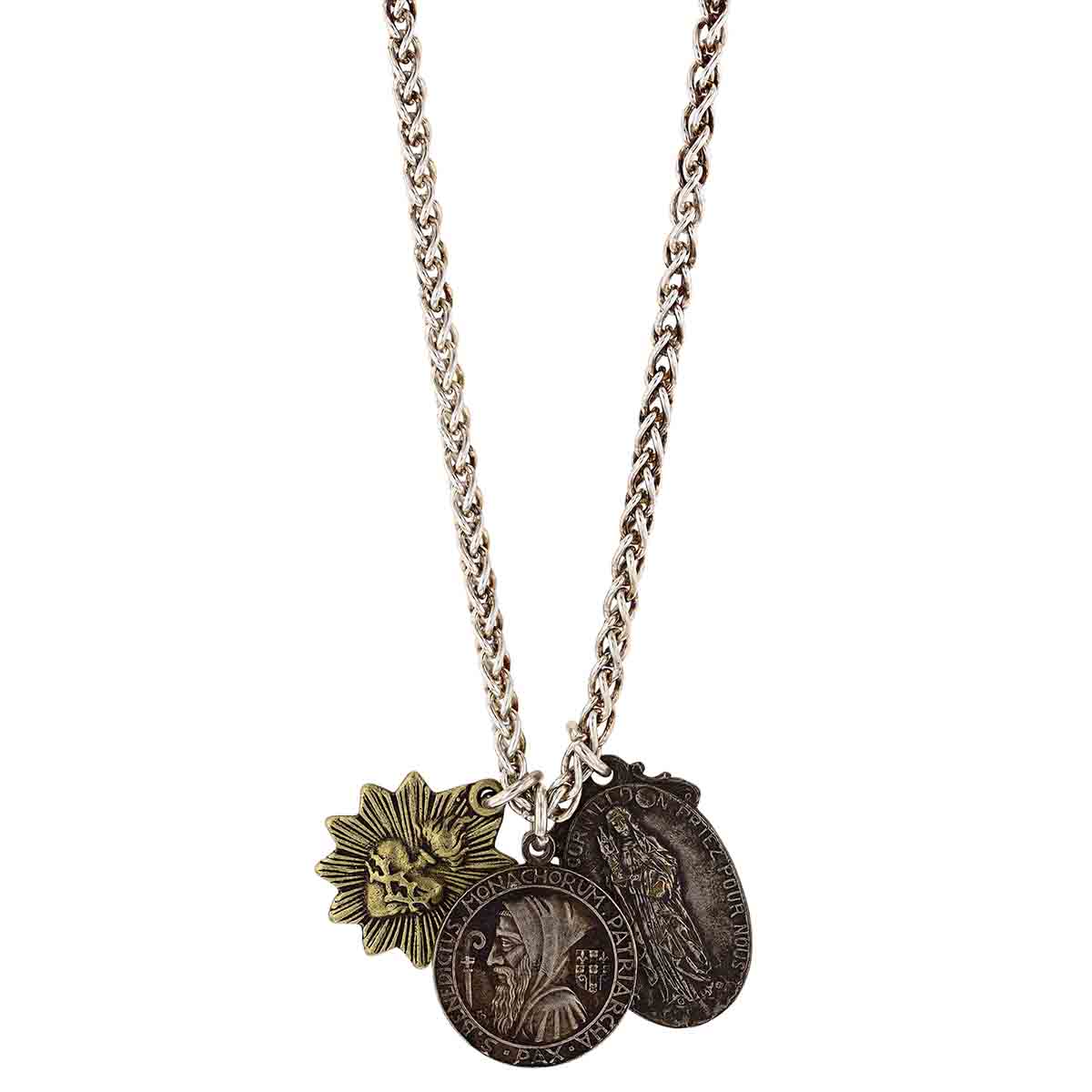 Miracle Icons by Mary Jo Pane Wheat Chain Necklace, 18mm