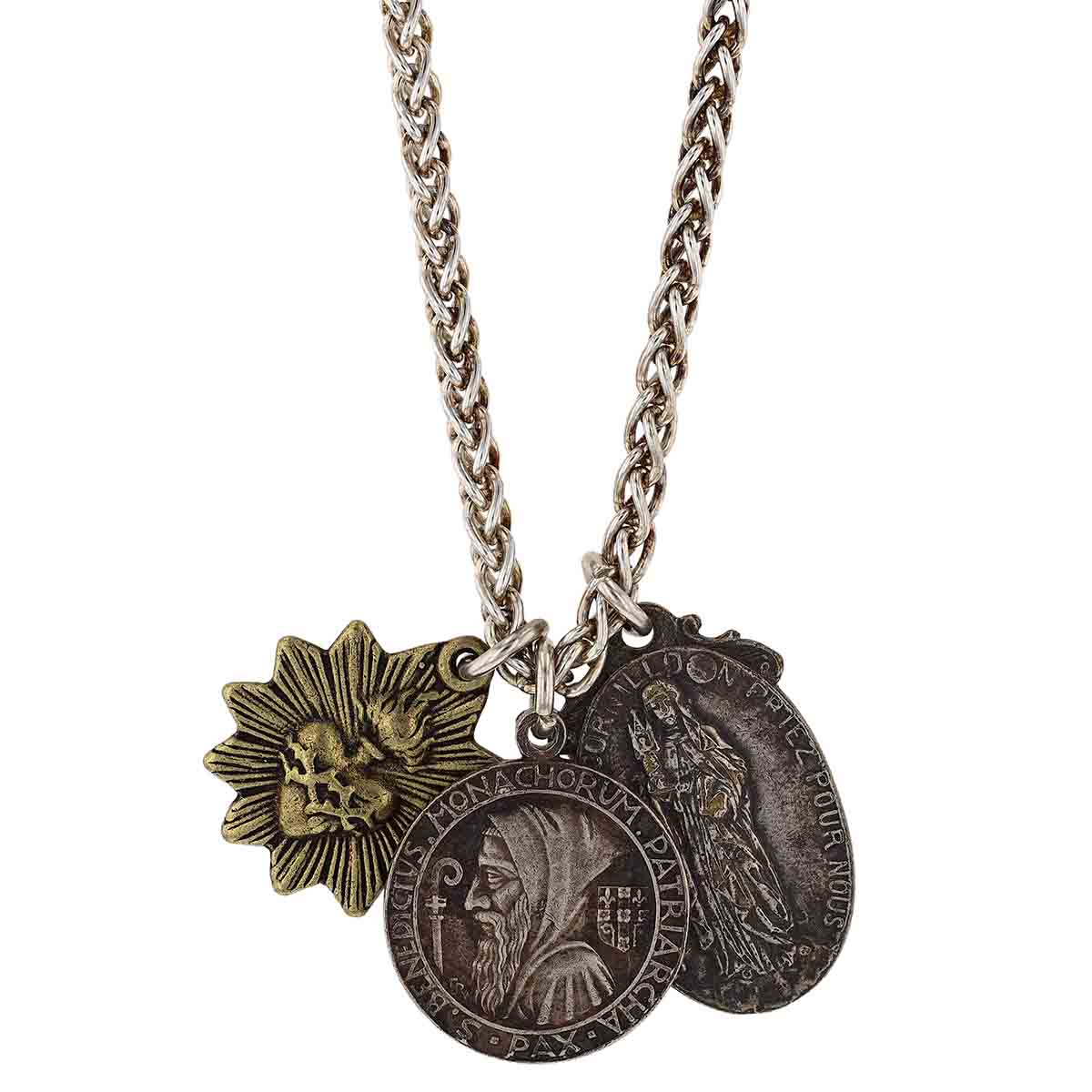 Miracle Icons by Mary Jo Pane Wheat Chain Necklace, 18mm