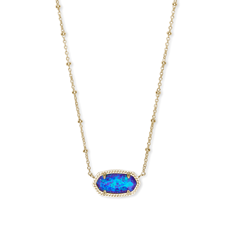 Kendra Scott Elisa Satellite Gold Short Pendant Necklace in