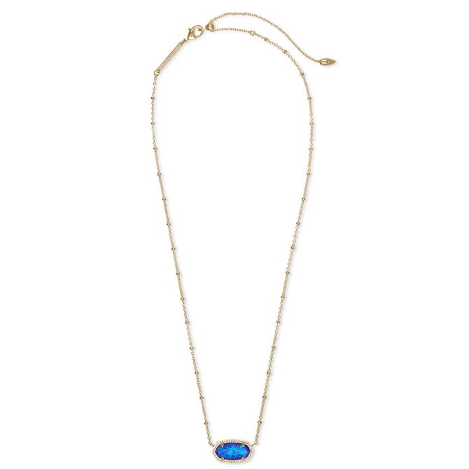 Kendra Scott Elisa Satellite Gold Short Pendant Necklace in