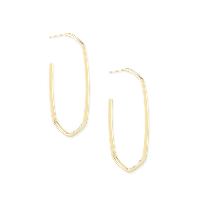 Kendra Scott Danielle Hoop Earrings, Gold