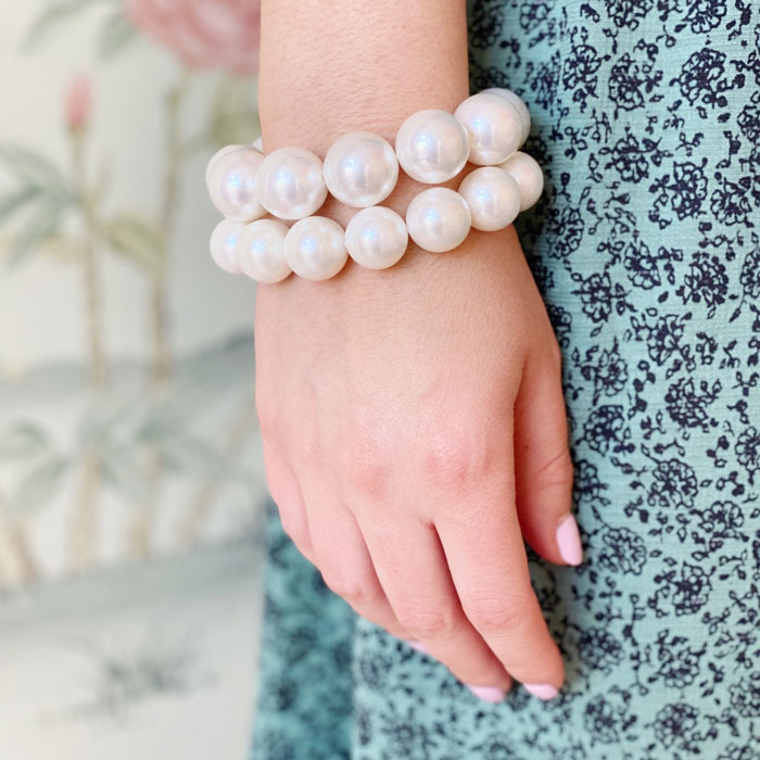 Hazen & Co Betsy Bracelet, Mother of Pearl