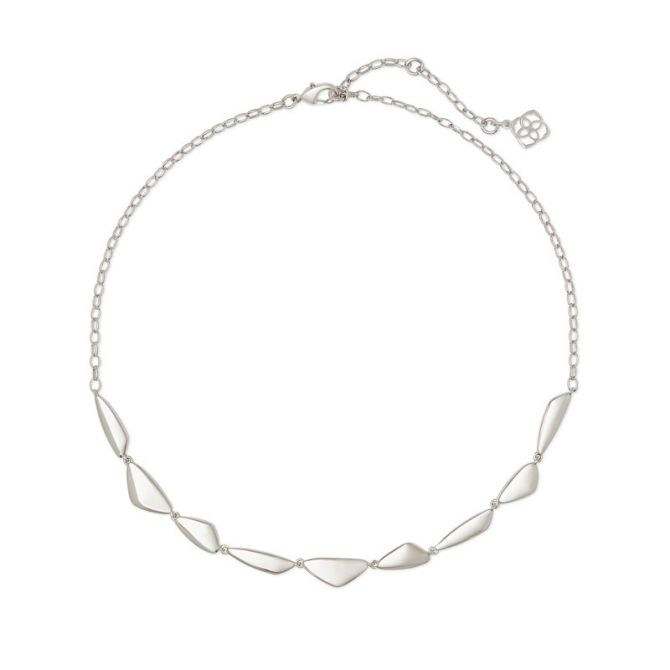 Kendra Scott Kira Collar Necklace in Silver 4217706432 Borsheims