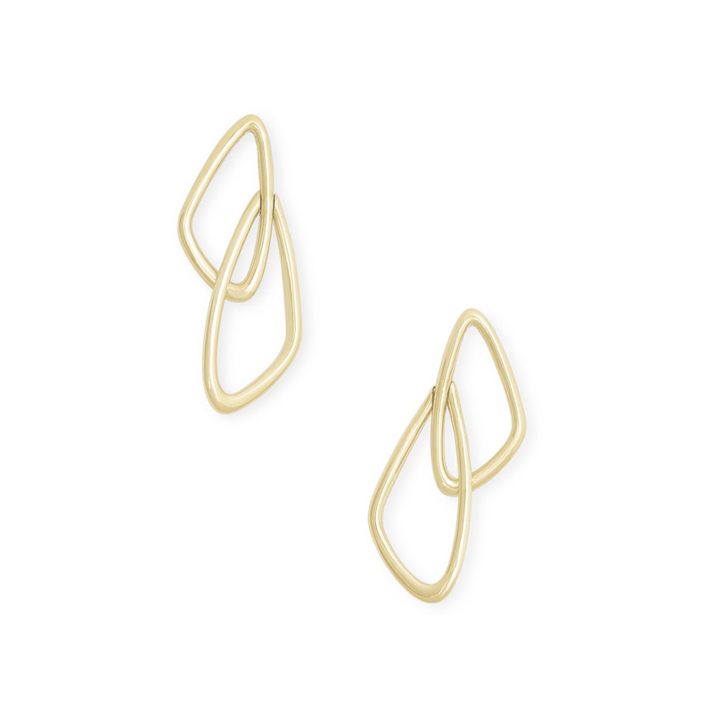 Kendra Scott Myles Drop Earrings in Gold