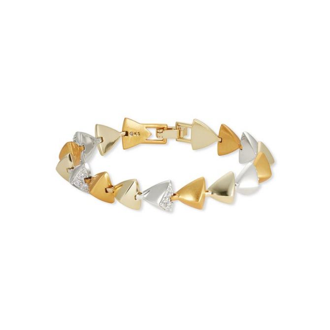 Kendra Scott Perry Link Bracelet in Mixed Metal