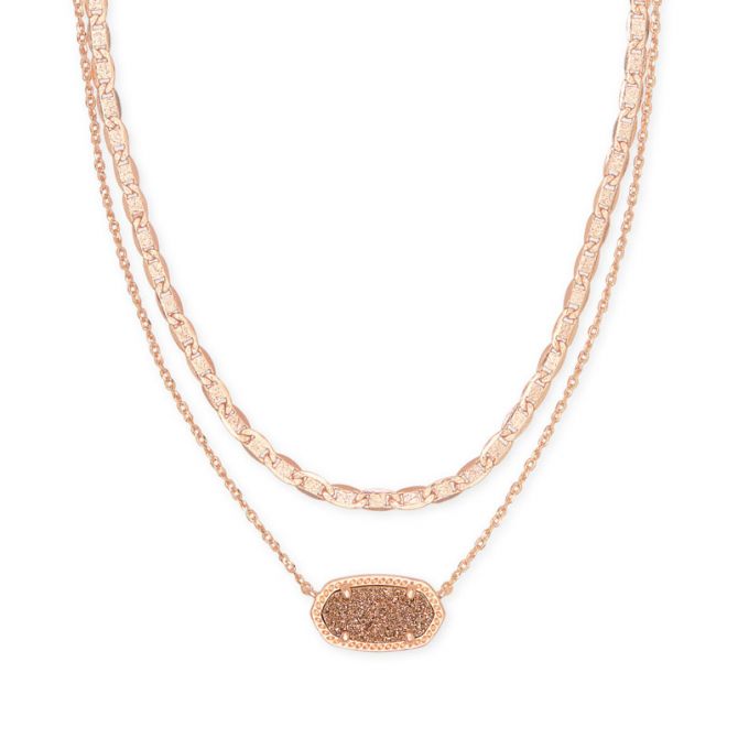 Kendra Scott Elisa Multi Strand Rose 