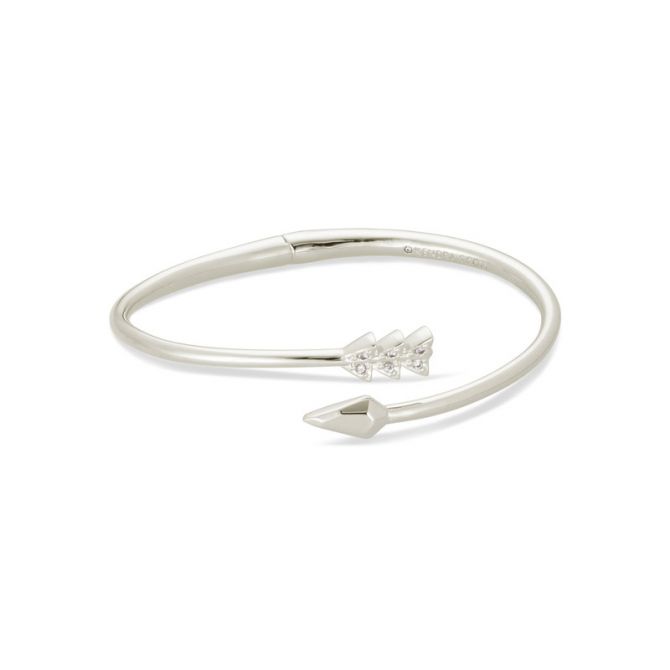 Kendra Scott Zoey Bangle Bracelet in Silver