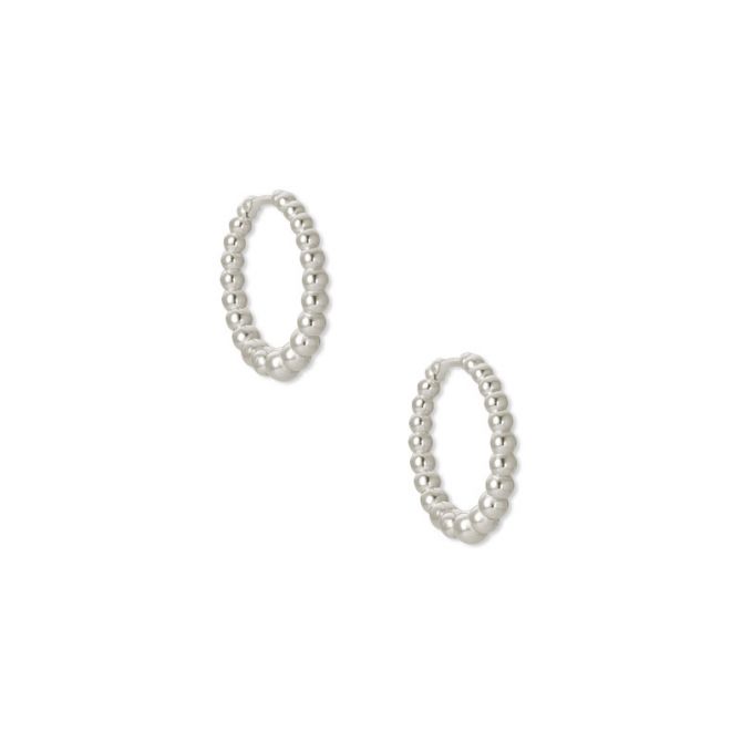 Kendra Scott Josie Huggie Earrings in Silver