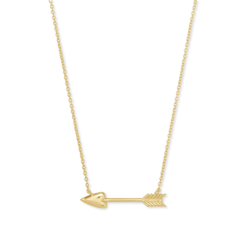 Kendra Scott Zoey Pendant Necklace in Gold Tone