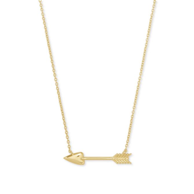 Kendra Scott Zoey Pendant Necklace in Gold Tone