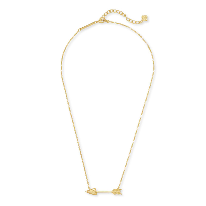 Kendra Scott Zoey Pendant Necklace in Gold Tone