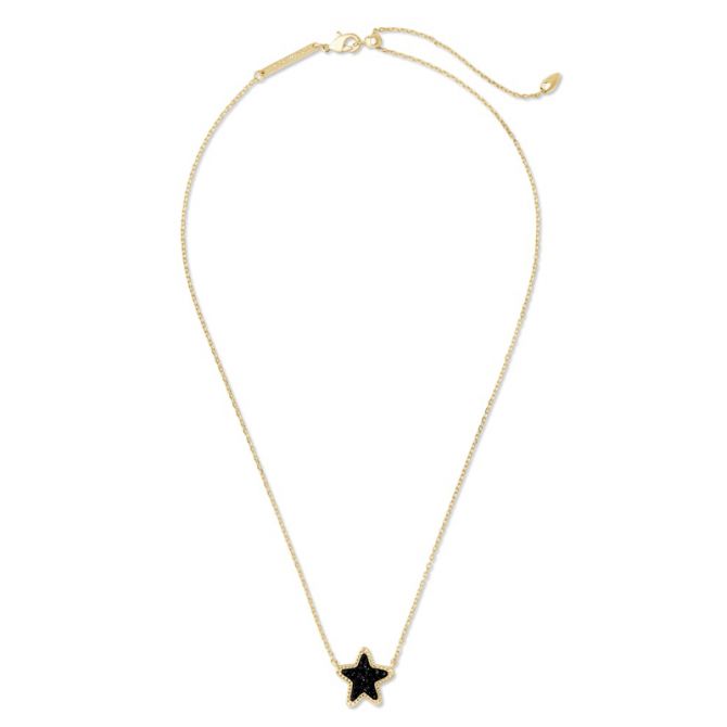 Kendra scott black star necklace discount