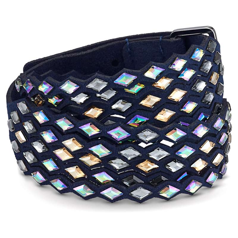 Swarovski Power Collection Navy Bracelet, Blue | Borsheims