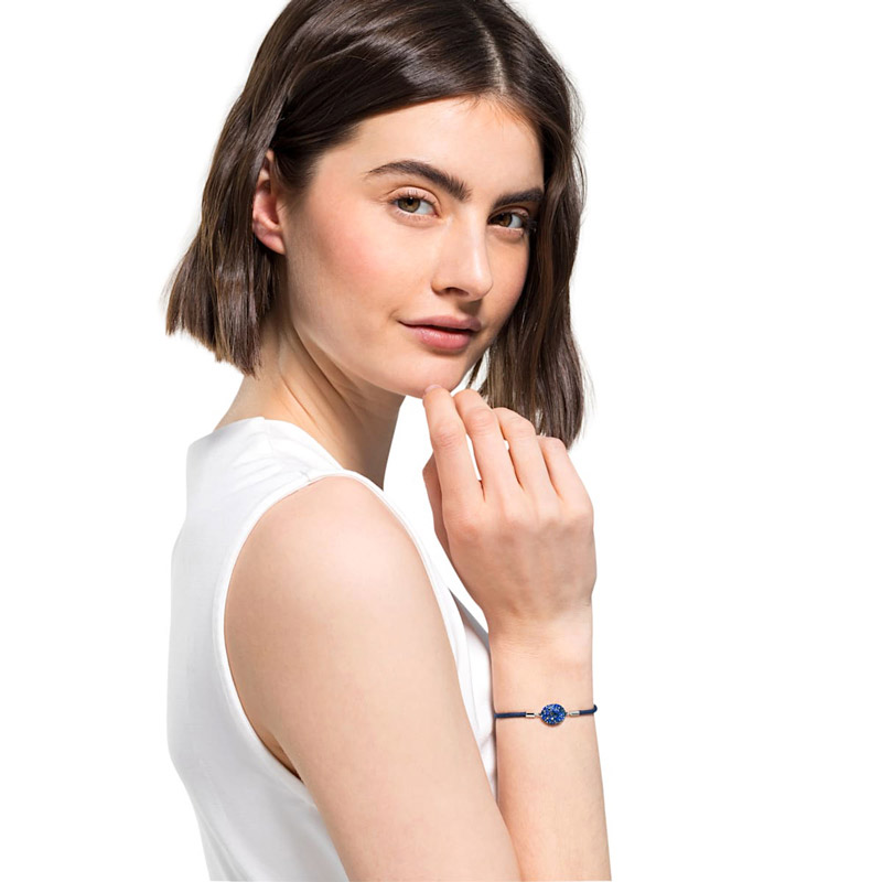 Swarovski Power Collection Water Element Bracelet, Blue and Stainless Steel
