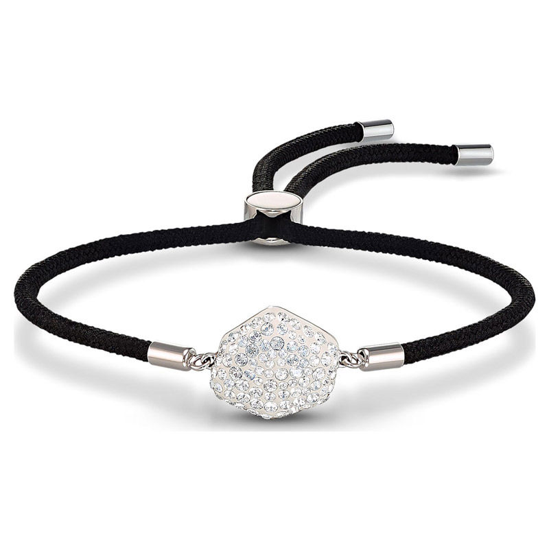Swarovski Power Collection Air Element Bracelet, Black and Stainless Steel