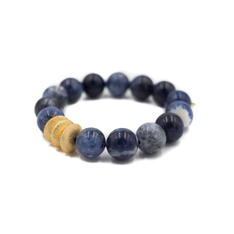 Hazen & Co Sheldon Bracelet, Sodalite
