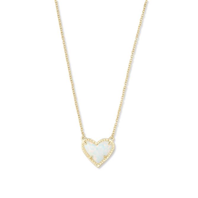 Kendra Scott Kendra Scott Opal Crystal Gold Pendant Necklace | Lee Ann's  Fine Jewelry | Russellville, AR