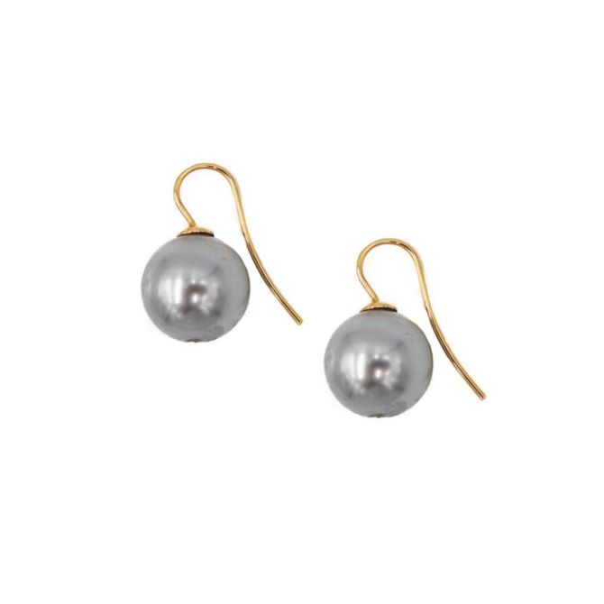 Hazen & Co Natalie Earring, Grey
