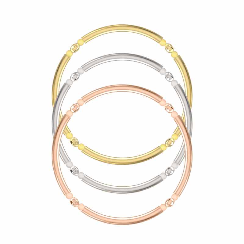 Kendra Scott Lori Stretch Bracelet in Mixed Metal, Set of 3