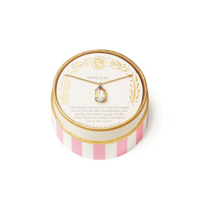 Spartina 449 Magical Gold Tone Necklace in Iridescent, 18"