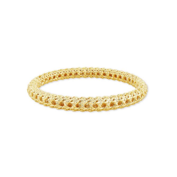 Kendra Scott Natalie Hinge Bracelet in Gold Tone, S/M